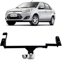 Engate Reboque Rabicho Fixo Fiesta Sedan 2002 A 2012 Exc New Fiesta Cap Carga 700kg Aco Resistente tOP