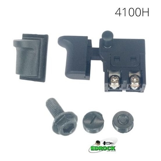 Serra Marmore Makita 4100H Tampa Porta Escova Parafuso Interruptor Gatilho Protetor