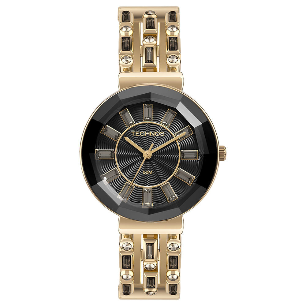 Relógio Technos Feminino Crystal Dourado - 2033CX/1P em Oferta na Shopee