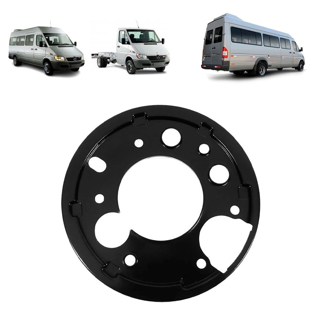 ESPELHO DA RODA TRASEIRA MERCEDES BENZ SPRINTER 412 413 RODADO DUPLO 2000 A 2012 LADO DIREITO ORIGINAL - A9044231151