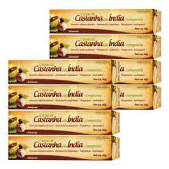 Kit 12 und Creme Castanha Da India Arte Nativa 60G