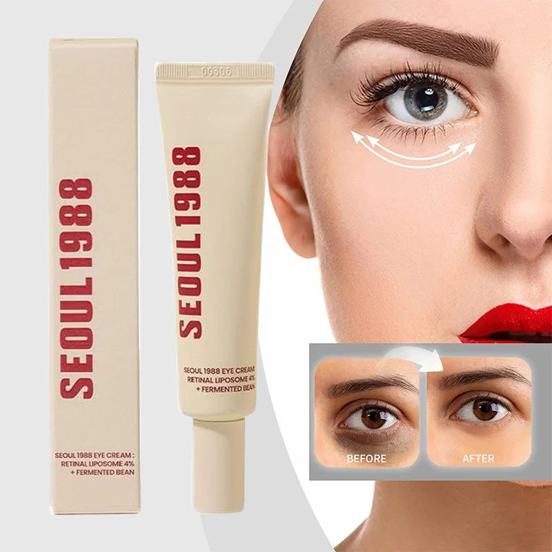 Seul 1988 30ml Niacinamida 2 % Retinal Ginseng Essência Endurecimento Creme Para Os Olhos Clareia Linhas Finas Conjunto 