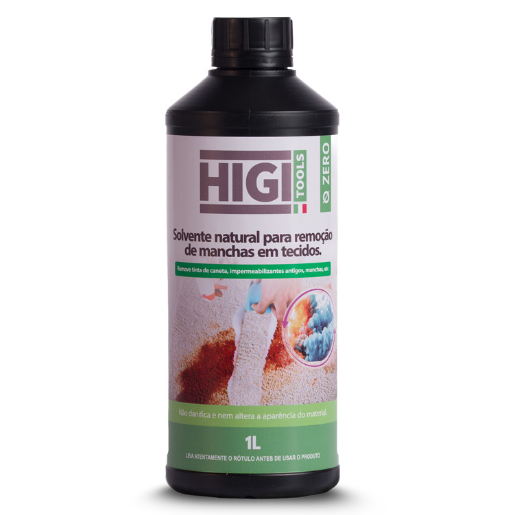 Zero  Remoção de manchas em tecido 1 Litro  Higi Tools em Oferta na Shopee