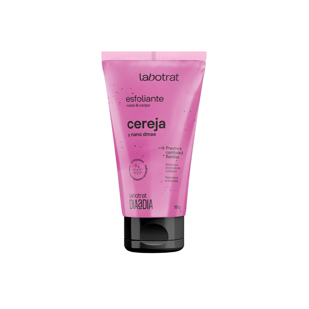 Esfoliante Corporal e Facial Labotrat Cereja 150g em Oferta na Shopee