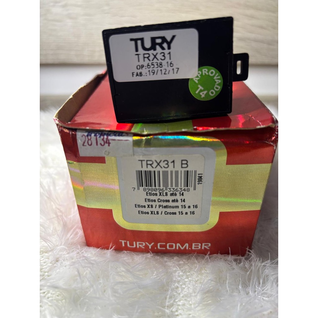 Modulo Travamento Portas Tury Trx31b Toyota Etios (RF 10.001)