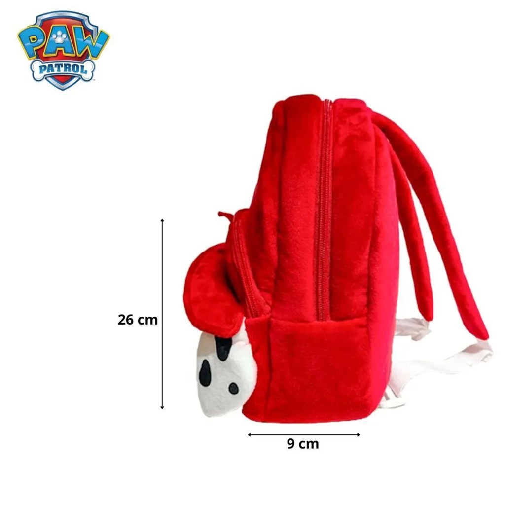 Patrulha Canina 1x Mochila Infantil Pelúcia - Candide