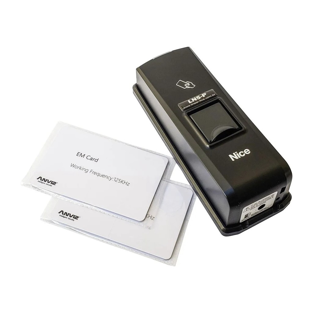 Controle de Acesso Leitor Biométrico Digital De Acesso Nice LN5-P