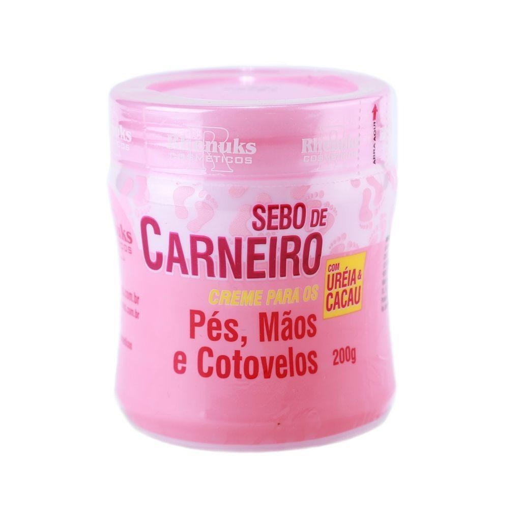Creme Hidratante Sebo De Carneiro Com Ureia P/ Pés, Mãos e Cotovelos - Rhenuks em Oferta na Shopee