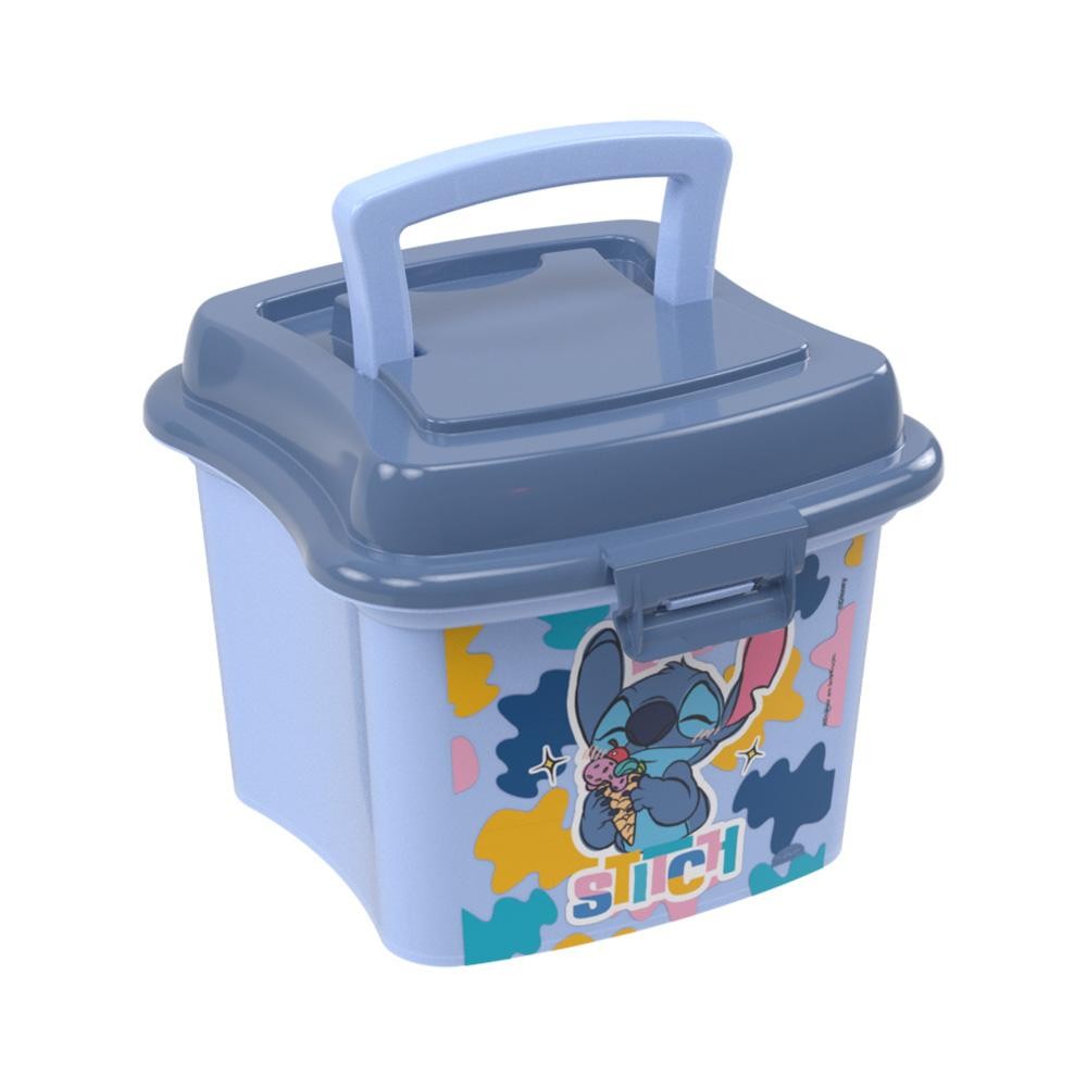 Maleta Organizadora Stitch Caixa Multiuso 1 L Plasútil em Oferta na Shopee