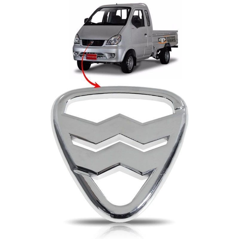 EMBLEMA DA GRADE TOWNER HAFEI 2008 A 2013