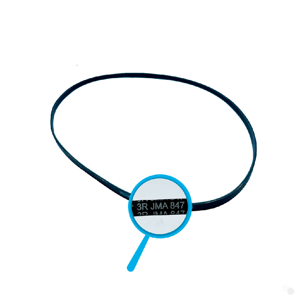 Correia p/ Wanke Marina Nova 7kg – Tanquinho 3 JMA 847 – Alta Resistência