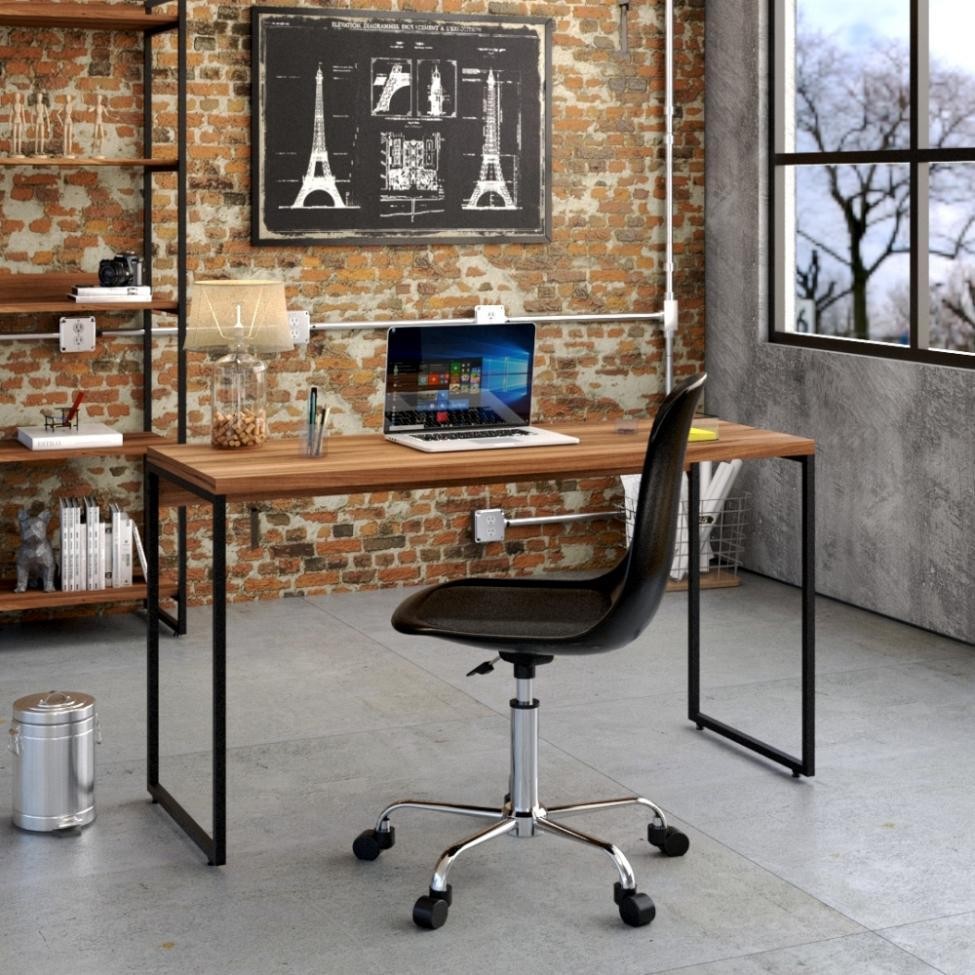 Mesa de Escritório Studio Nogal 135 cm - Home & Living