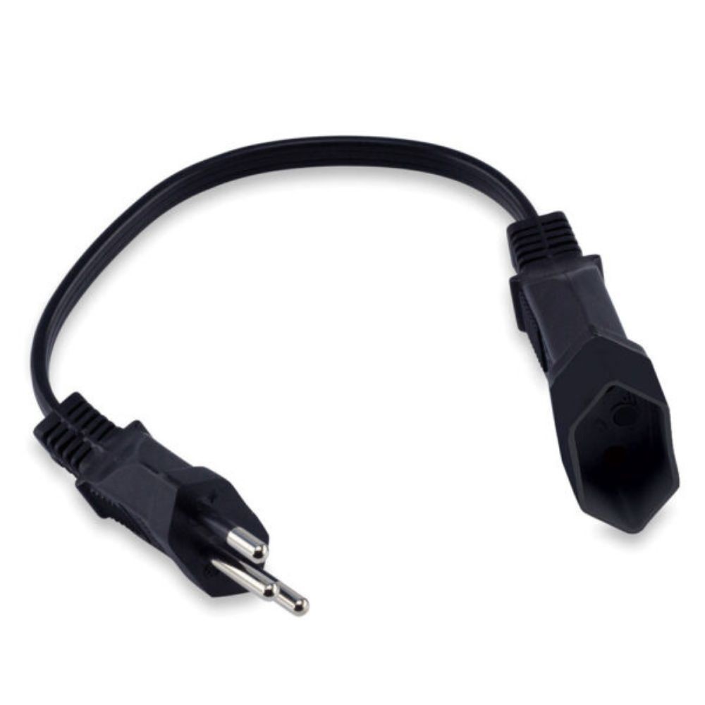 Extensão Prolongador Tripolar 10A Extensor de Tomada 20cm em Oferta na Shopee