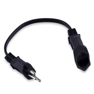 Extensão Prolongador Tripolar 10A Extensor de Tomada 20cm em Oferta na Shopee