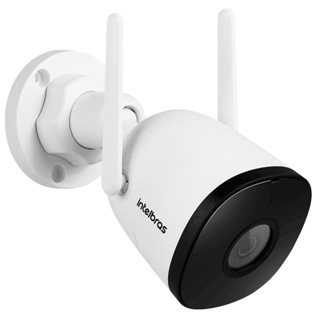 Câmera Inteligente Intelbras iM5 SC Full HD Wifi Externa Branca em Oferta na Shopee