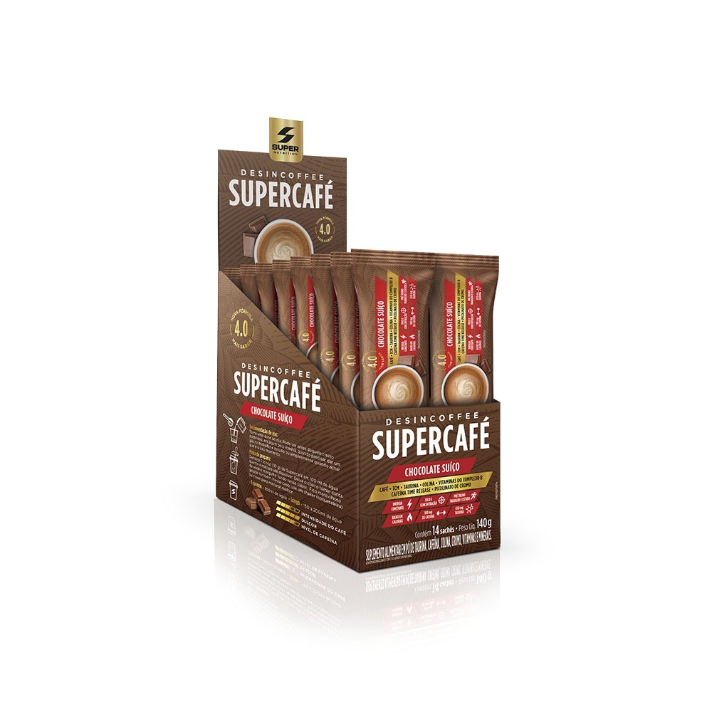 Stick Supercafé Chocolate Suíço (14 unidades)