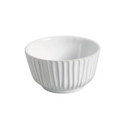 Conjunto com 6 Ramequins Médio Linhas New White Ø9x5cm 170ml