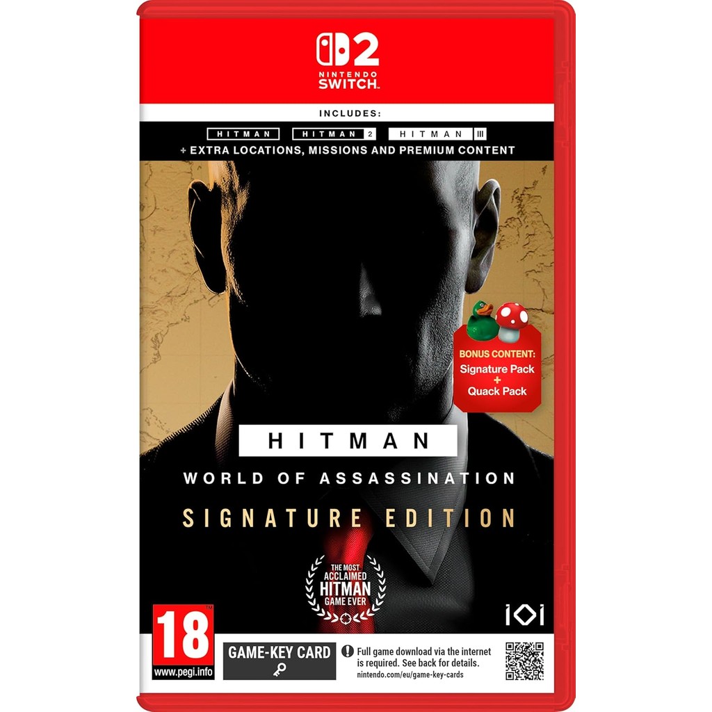 Hitman World of Assassination Signature Edition Switch 2 - Gaming & Consoles