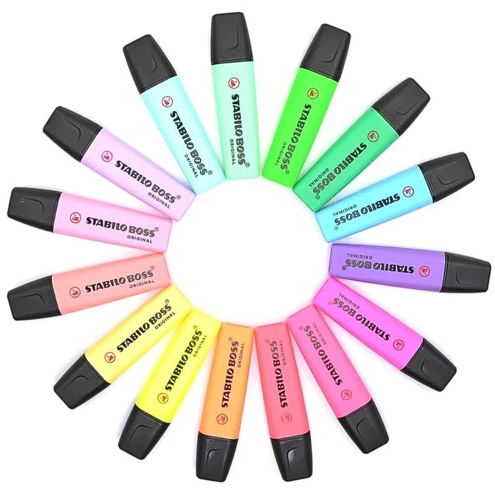 Marca Texto Stabilo Boss Pastel Original | STABILO