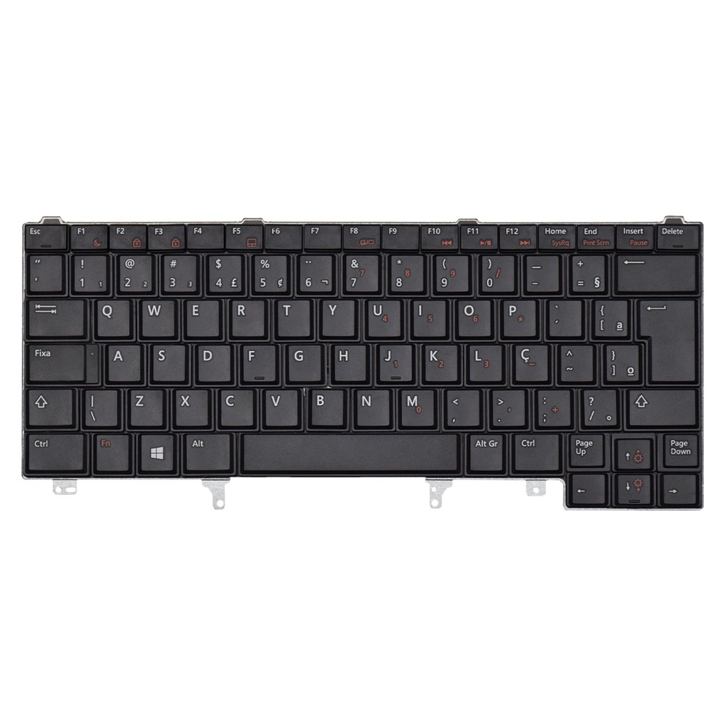 Teclado para Notebook Dell Latitude E6420-ATG | Preto ABNT2 - Computers & Accessories