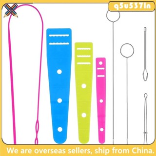 Conjunto De Ferramentas De Enfiador De Cordão Flexível , 8 Peças , Virador De Laço De Costura Para Jaquetas , Casacos , em Oferta na Shopee