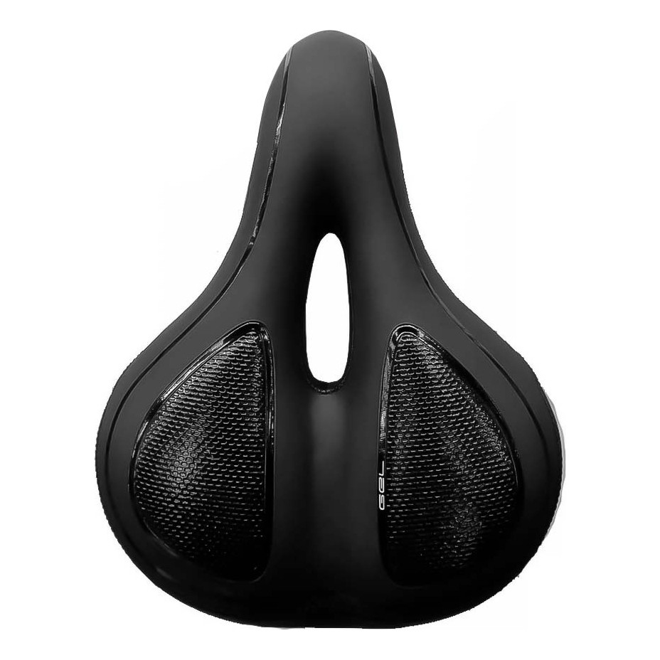 Selim Banco Gel Absolute Pu Preto Elastomero Cavidade Mtb em Oferta na Shopee