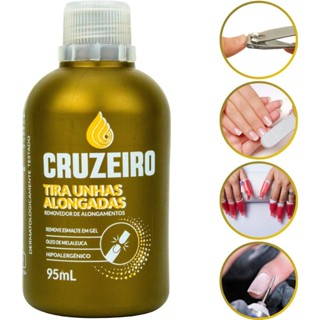Removedor Unhas Alongadas Acrílicas Fibra Gel Spa Manicure 95ml em Oferta na Shopee