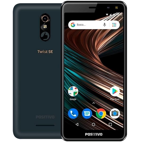 POSITIVO TWIST SE S545 32GB 4G TELA 5.7 GRAFITE RECONDICIONADO
