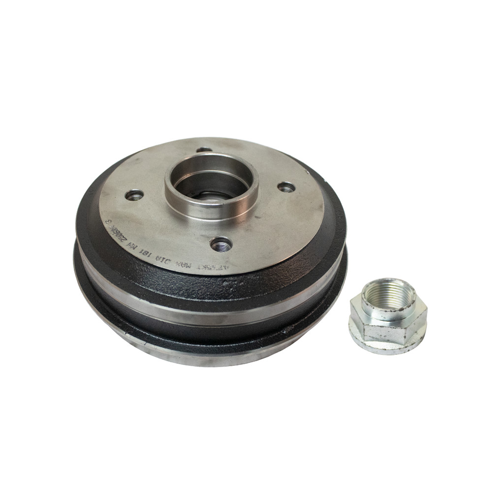 TAMBOR FREIO 206/ 207 (180MM COM ROLAMENTO)