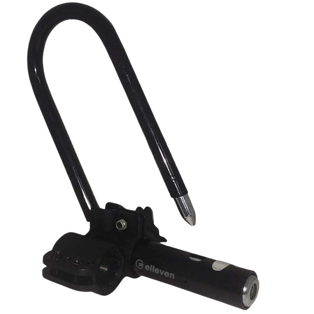 Cadeado Bike Bicicleta U Lock Trava Chave 21 X 14cm Elleven · foto 2