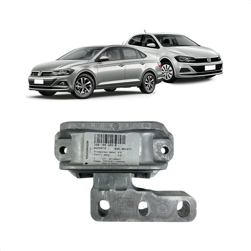 Coxim Lado Direito Motor - Polo Virtus T-cross 2018/2025