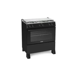 Fogão Itatiaia Star New Piso 5 Bocas Preto Bivolt 3700000361
