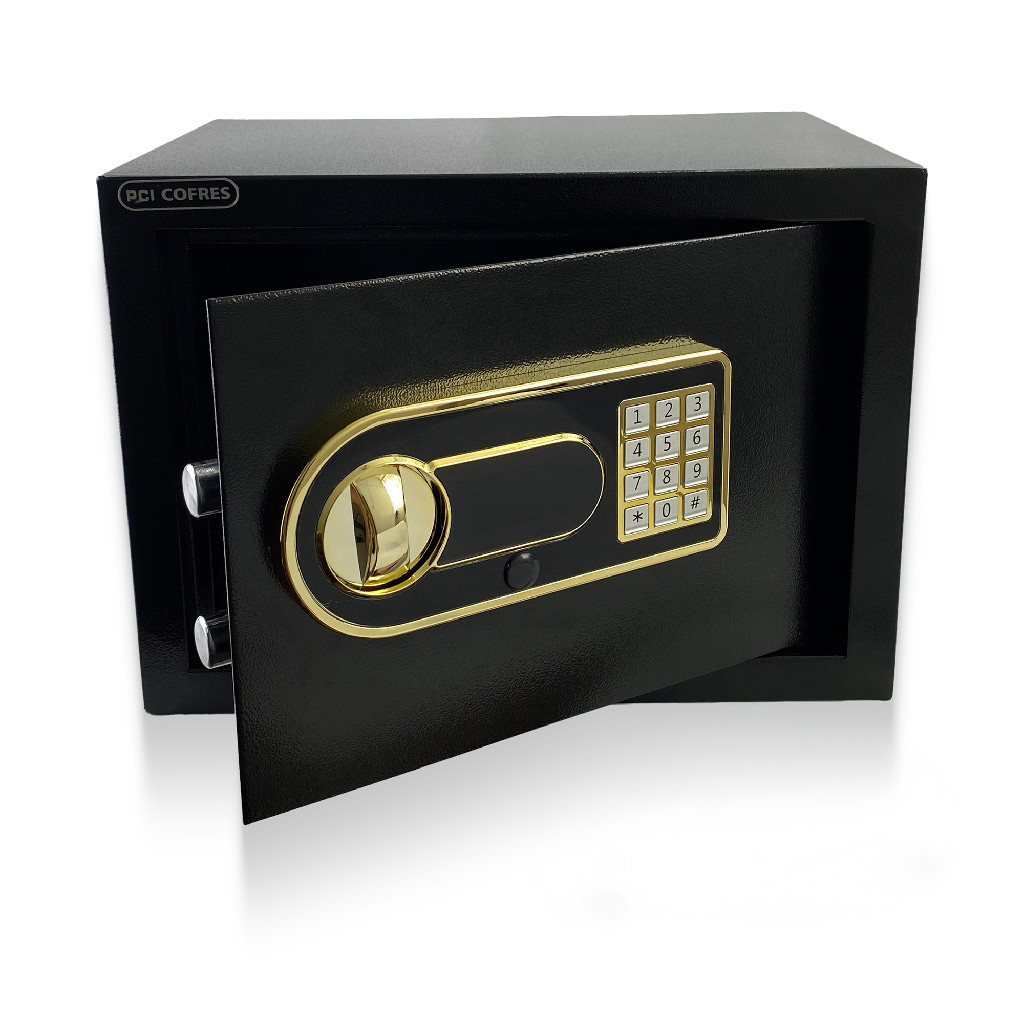 Cofre Digital 25DIG 16 Litros 5,7kg Travas De 20mm Display Led em Oferta na Shopee