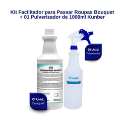 Kit Finalizador de Roupas Finisherfresh 1L Spartan + Frasco Pulverizador 1L Kunber