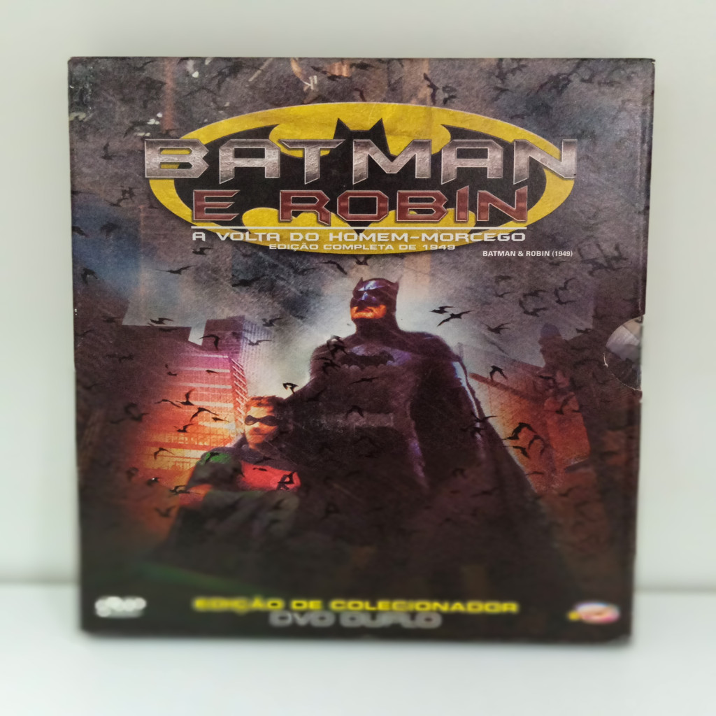 DVD BATMAN E ROBIN - EDIÇÃO COMPLETA DE 1949 - DVD editora SPENCER BENNET