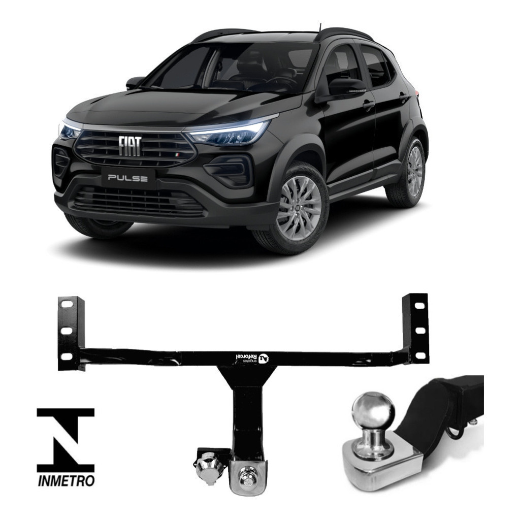 Engate Fiat Pulse 2021 A 2024 Reboque Rabicho Tração 500kg tOP