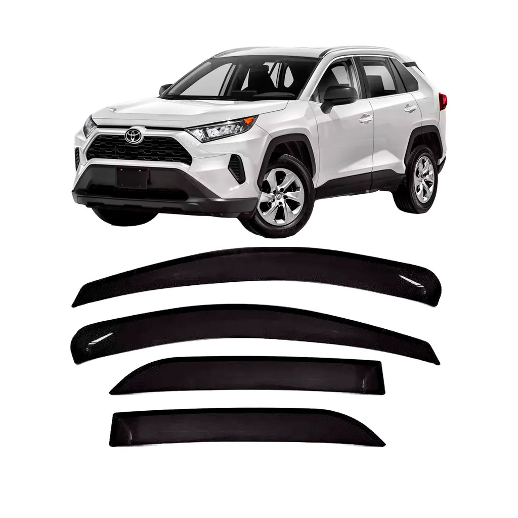 Calha De Chuva Defletor Rav4 2019 A 2023 4 Portas Topmix