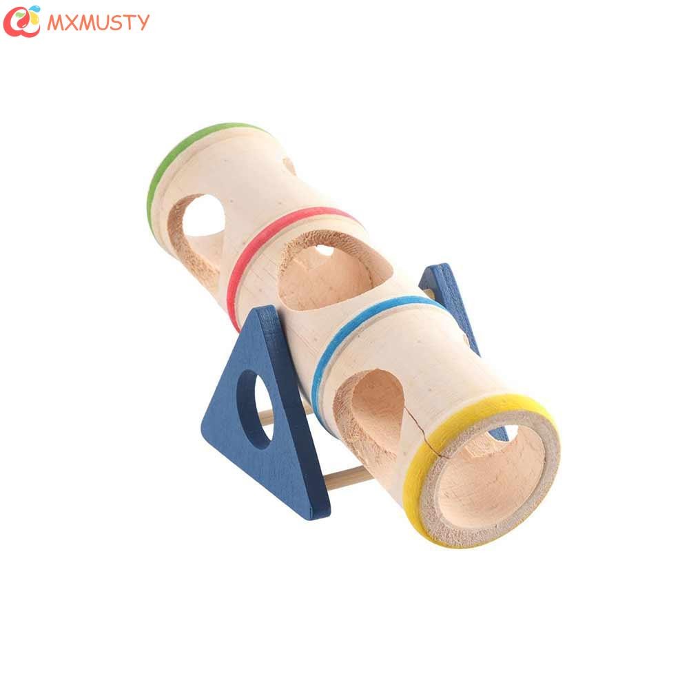 MXMUSTY Hamster Toys Chinchila Gerbil Túnel De Escalada Engraçado
