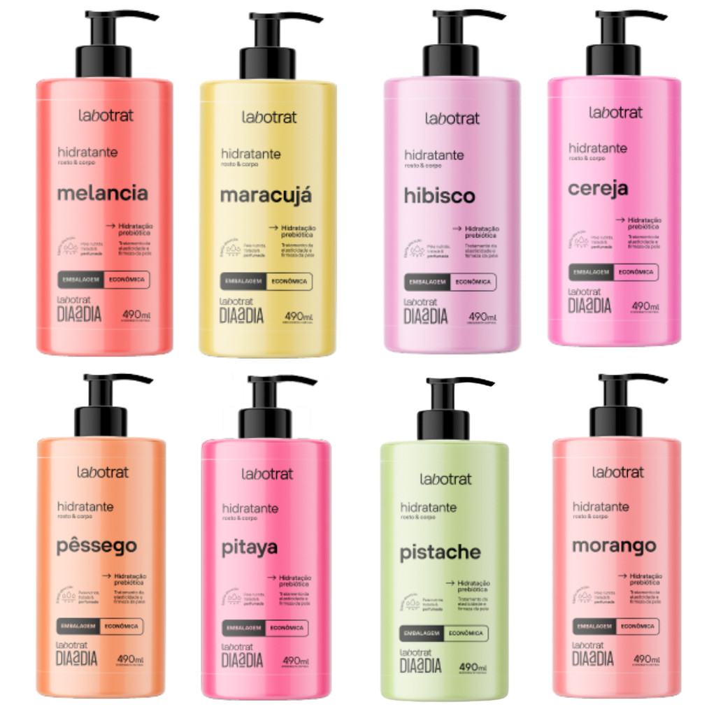 Hidratante para Corpo e Rosto Labotrat - 490 ml