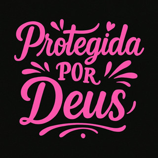 ADESIVO 14 CM PROTEGIDA POR DEUS ROSA ALTA QUALIDADE PARA CARRO MOTO E CAMINHÃO em Oferta na Shopee