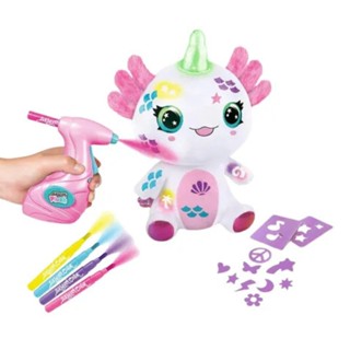 Pelúcia Boneco Axolote Airbrush C/ Luzes Lave e Repita - Fun em Oferta na Shopee