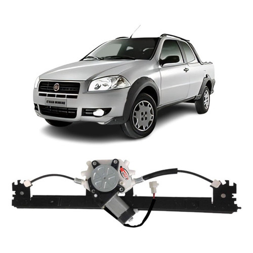 Maquina Vidro Elétrica Strada 2006 2007 Com Motor Le