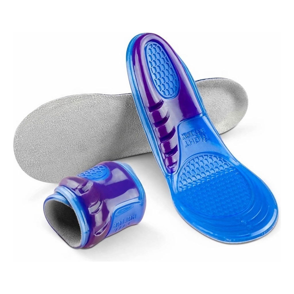 Palmilha Gel Silicone Anti Impacto 36-41 ATACADAO BAZZAR