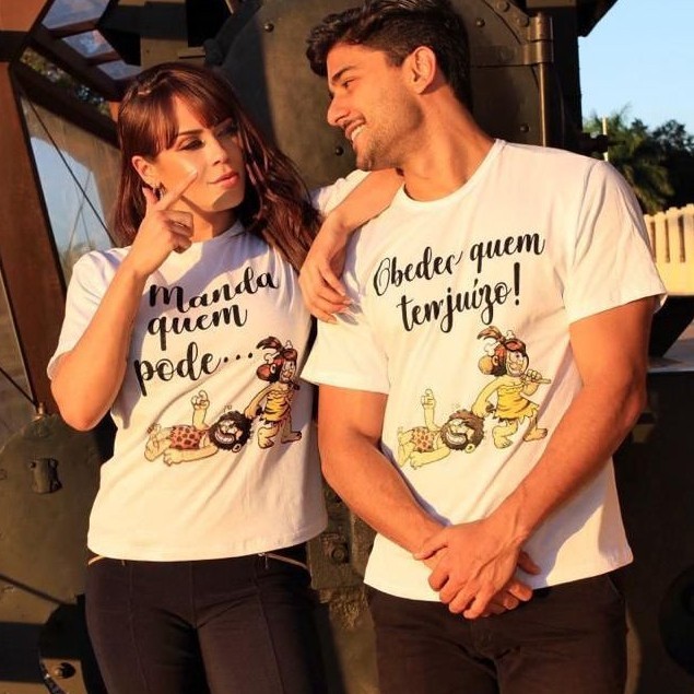 Kit Casal Camisetas Casal Raiz Namorados Camisa Conjuntos De Apaixonados Festa Peão Rodeio Cavalgada