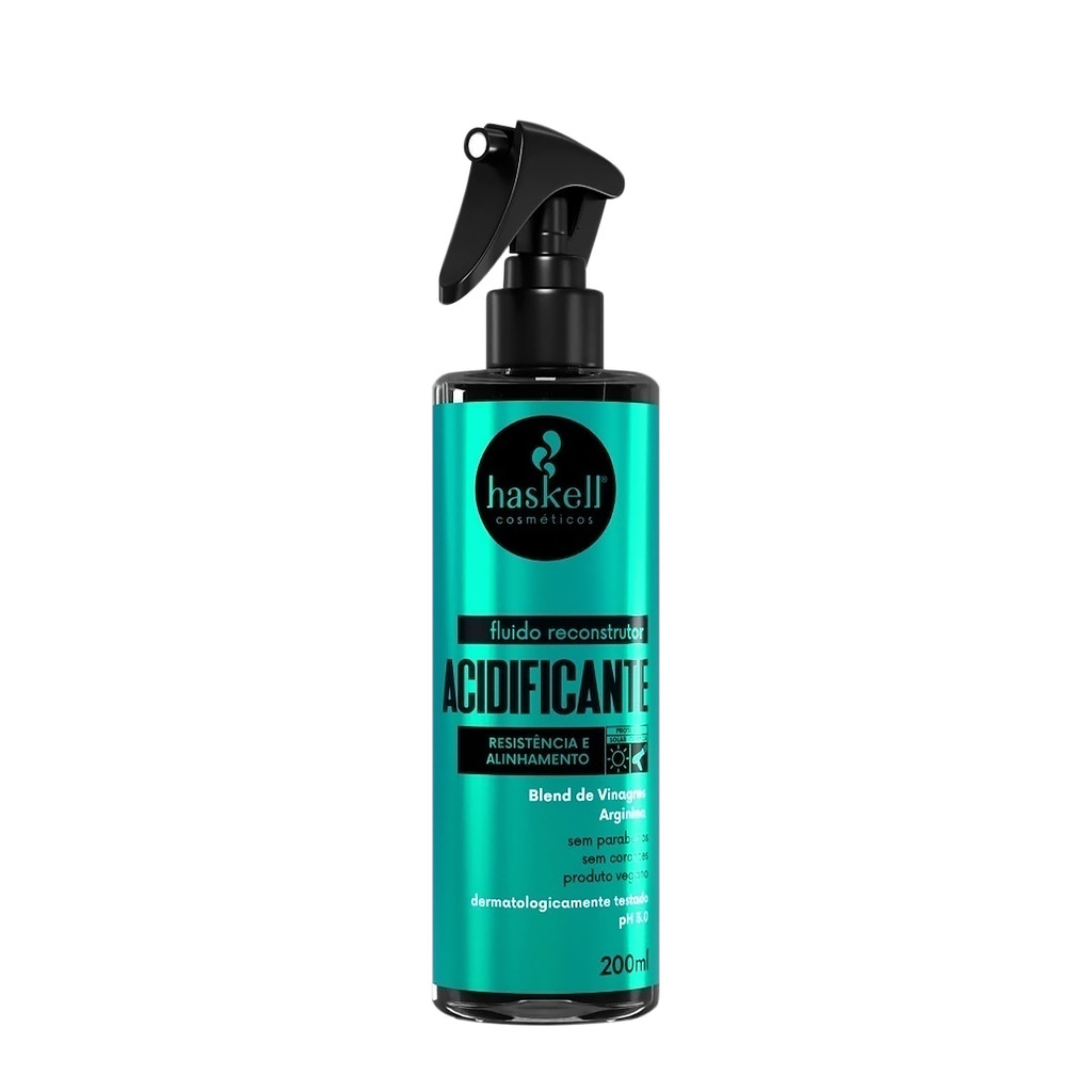 Haskell Acidificante Ph 3.0 - Fluído Reconstrutor 200ml em Oferta na Shopee
