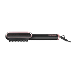 Escova Alisadora Black Rose Mondial Preto e Rose 36W EA-07