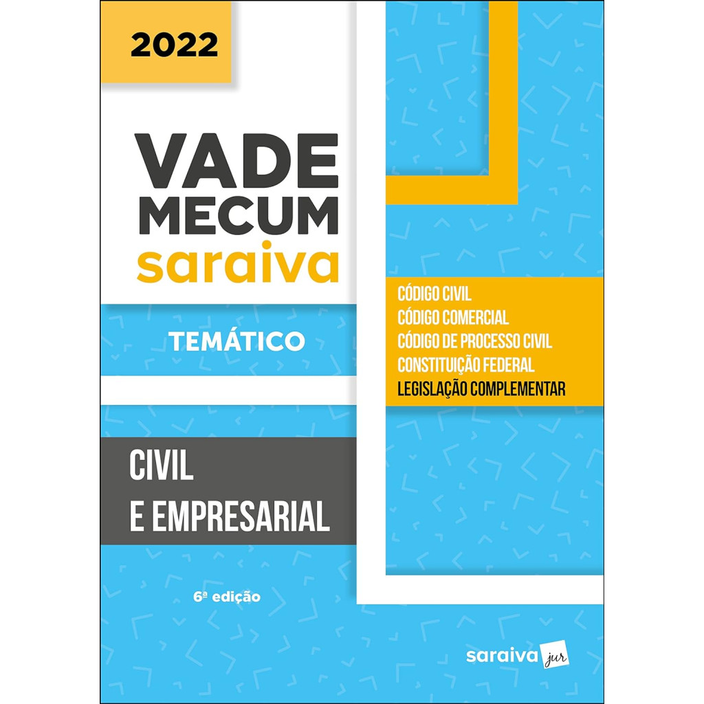 Vade Mecum Civil e Empresarial - Temático - 6ª edição 2022