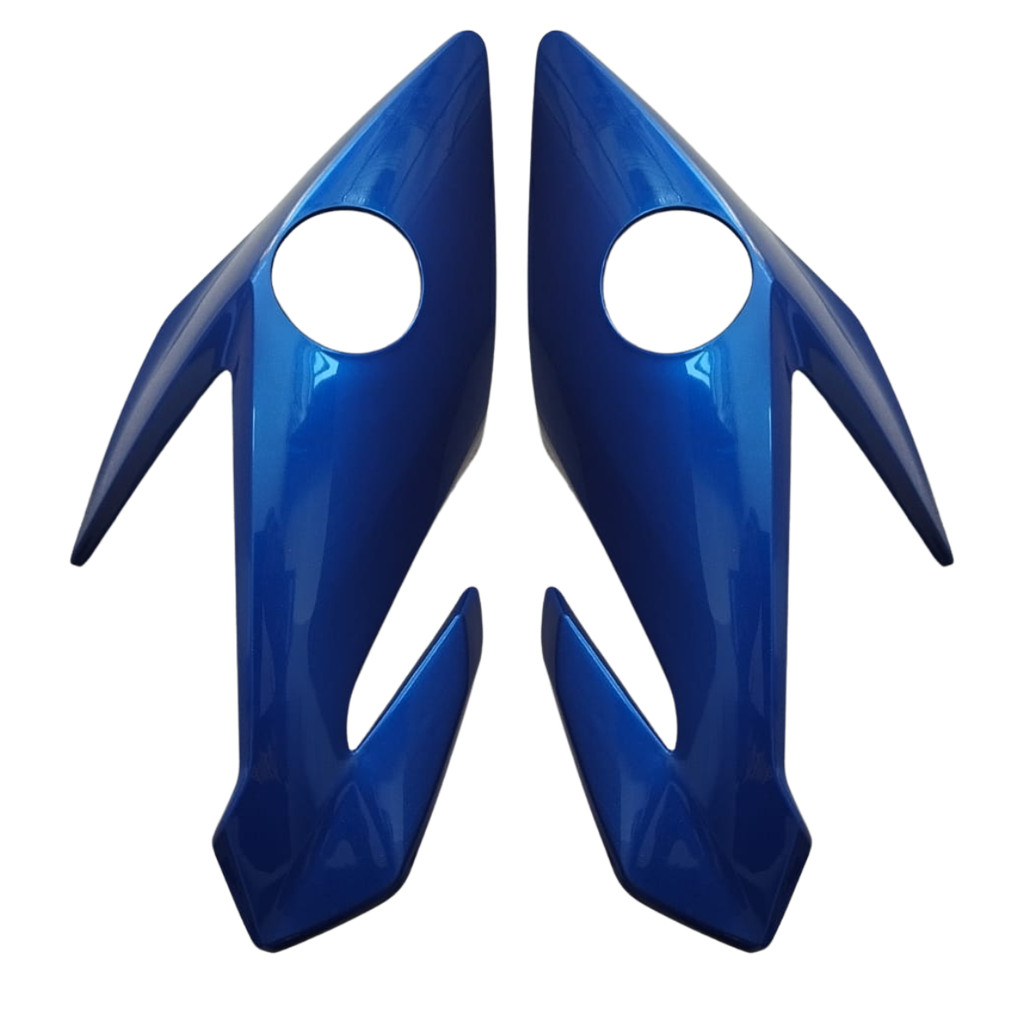 Carenagem do  Farol (Bananinha) Honda Titan 160 22/24 Cor AZUL - Par em Oferta na Shopee