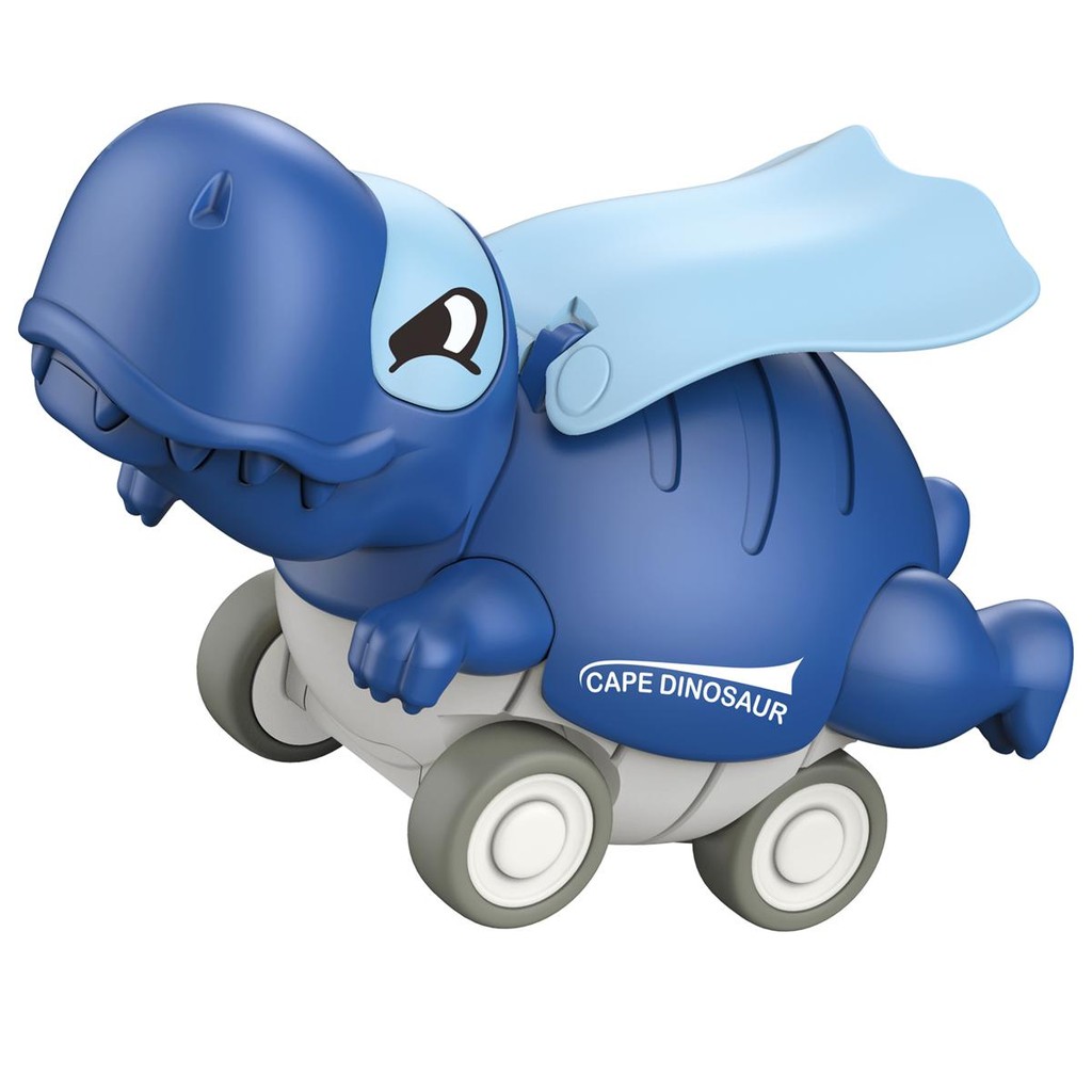 Carrinho De Fricção Dinossauro Infantil Pimpolho - Azul - Mom & Baby