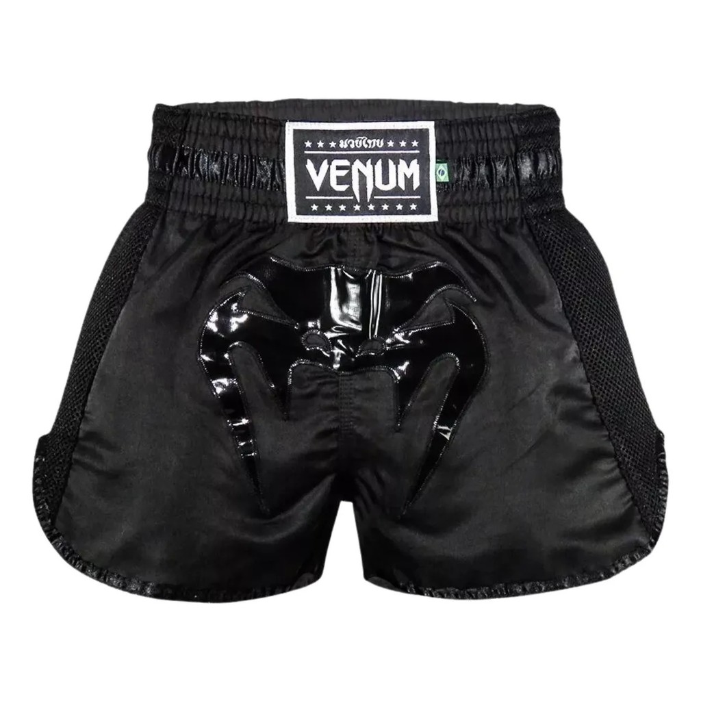 Short Muay Thai Venum Elite Dark - Masculino